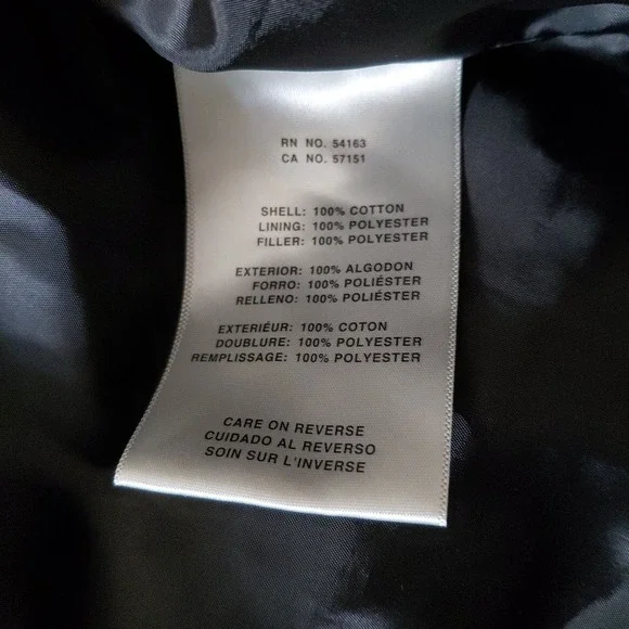 Levis Puffer Corduroy Jacket Vintage LARGE Black Cinch Waist Y2K Academia Preppy - Picture 7 of 12